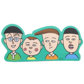 ステッカー ちびまる子ちゃん ステッカー ビニール ダイカット ともだち スモールプラネット デコシール 防水 アニメメール便可 マシュマロポップ