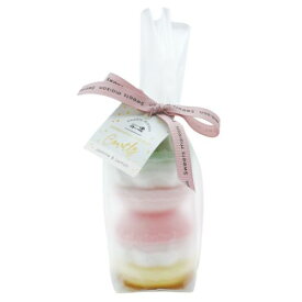 入浴剤 スウィーツメゾン コンビネーションマカロン バスフィズ 2個セット コートリー ジャスミン＆レモン ノルコーポレーション プチギフト プレゼント おしゃれ マシュマロポップ