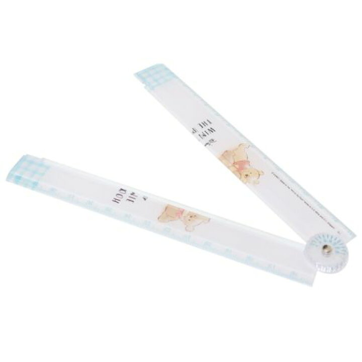 雑貨アートの通販店 ベルコモンものさし 分度器付き折りたたみ30cm定規 くまのプーさん なかよし カミオジャパン ディズニー 記念日
