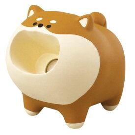 【ポイント10倍 & クーポン！】卓上収納 はらぺこあにまる クリップホルダー しばいぬ harapeko animal デコレ クリップケース おもしろ雑貨 マシュマロポップ