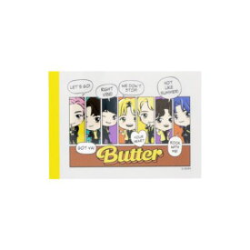 メモ帳 タイニータン ミニミニメモ Butter ホワイト 新入学 TinyTAN サンスター文具 新学期準備文具 かわいい 商品 メール便可 マシュマロポップ