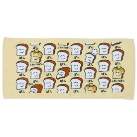 フェイスタオル おえかきさん プリントロングタオル ぱんさん オクタニ おもしろタオル 面白雑貨 マシュマロポップ