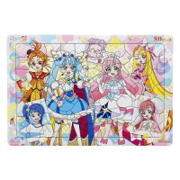 知育玩具 ひろがるスカイ！プリキュア パズル80ピース A柄 サンスター文具 子供 女の子 アニメ マシュマロポップ