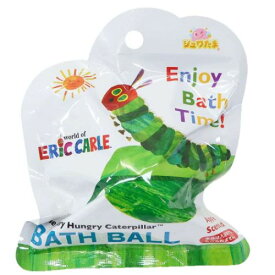 入浴剤 はらぺこあおむし バスボール3 エリックカール サンタン 子供とお風呂 おもしろ雑貨 絵本 マシュマロポップ