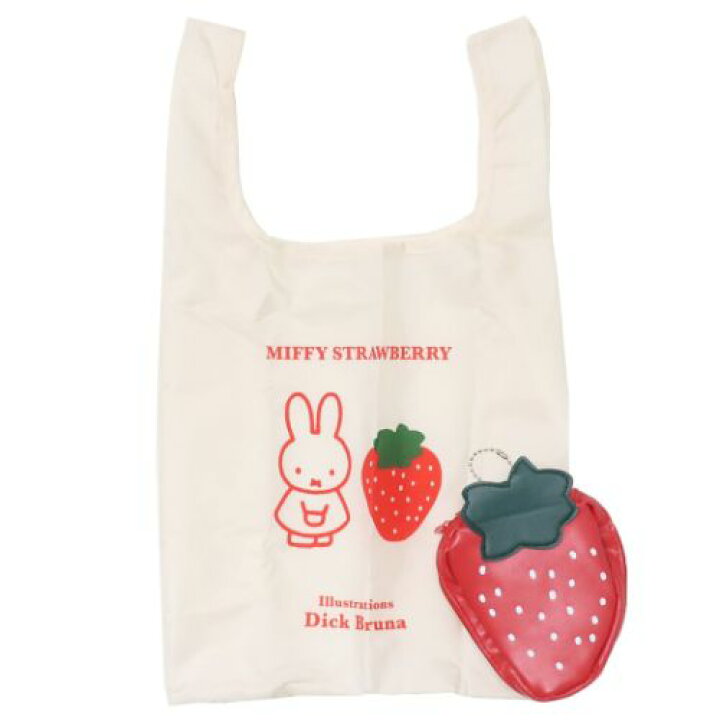 楽天市場】エコバッグ ミッフィー ショッピングバッグインポーチ MIFFY  