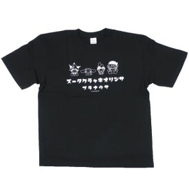 Tシャツ サンリオキャラクターズ T-SHIRTS ブラック BK サンリオ ヒューネット 半袖 マシュマロポップ