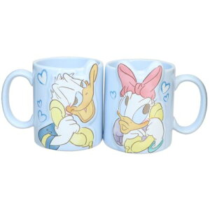 ギフト食器 ドナルドダック&ディジーダック ペアマグカップ2個セット ディズニー サンアート プレゼント 御祝い 食器ギフト マシュマロポップ