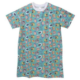 Tシャツ ピクサー ロング T-SHIRTS フェイス パターン スモールプラネット 半袖 マシュマロポップ