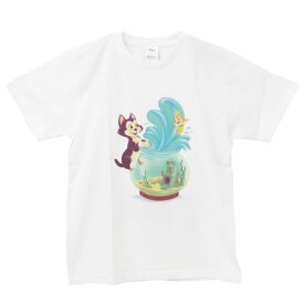 Tシャツ ピノキオ T-SHIRTS フィガロ金魚鉢 Lサイズ XLサイズ ディズニー スモールプラネット 半袖 メール便可 マシュマロポップ