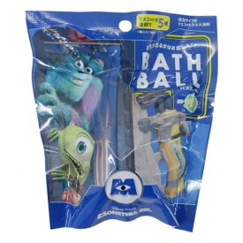 入浴剤 モンスターズインク マスコットが飛び出るバスボール ディズニー ノルコーポレーション 子供とお風呂 マシュマロポップ