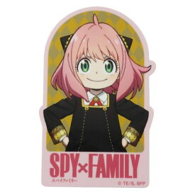 ビッグシール スパイファミリー SPY FAMILY アウトドアステッカー アーニャ フォージャー ソロ 少年ジャンプ スモールプラネット ビニールステッカー デコシール 耐水性 耐候性 アニメメール便可 マシュマロポップ