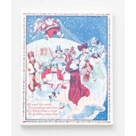 インテリアパネル サンタクロースアートボード SANTA＆WORLD 北欧 アミナコレクション インテリア ヨーロッパ雑貨 マシュマロポップ