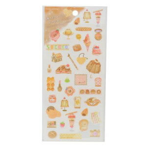 マスキングシール 〇〇好きのためのシール 焼きたてのパン カミオジャパン デコレーション 手帳デコ シールシート かわいい メール便可 マシュマロポップ