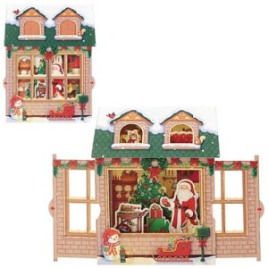 O[eBOJ[h CHRISTMAS NX}XJ[h jx43-3 Ƃ̒ɃT^ TI v[g XmasJ[h [։ }V}|bv