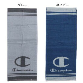 フェイスタオル チャンピオン ジャガードロングタオル シンプルラインロゴ 丸眞 新生活雑貨 スポーツブランド メール便可 マシュマロポップ