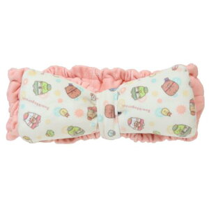 ヘアアクセ 映画 すみっコぐらし ツギハギ工場のふしぎなコ ヘアバンド ピンク サンエックス ケイカンパニー プレゼント マシュマロポップ