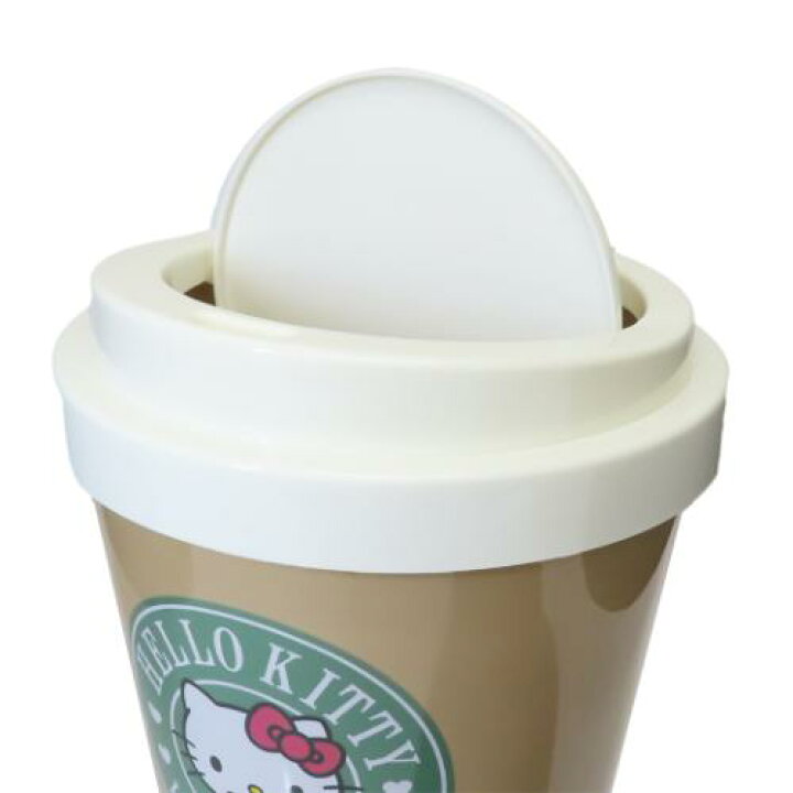 楽天市場】ゴミ箱 ハローキティ カフェカップ型ダストボックス 