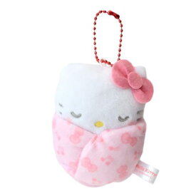 【ポイント10倍 & クーポン！】ぬいぐるみボールチェーン ハローキティ おくるみマスコット サンリオ オスト かわいい マシュマロポップ