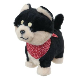＼期間限定SALE価格／ぬいぐるみ 動物 まねまねトコトコ 黒豆シバ 犬 オスト かわいい プレゼント 真似 どうぶつ マシュマロポップ