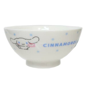 キッズ食器 シナモロール 茶碗 スイーツ&ドット サンリオ 金正陶器 日本製食器 マシュマロポップ