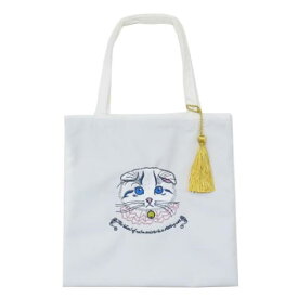 トートバッグ キャットトートBAG WH SCOTTISH 猫 アミナコレクション 手提げバッグ ショッピングバッグ オフィス かわいい メール便可 マシュマロポップ