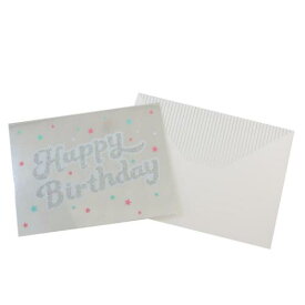 グリーティングカード グラフィカルカードシリーズ Happy Birthday APJ 誕生日 メッセージカード 封筒付き メール便可 マシュマロポップ
