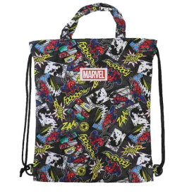 体操服かばん スパイダーマン キルトナップサック 新入学 MARVEL ニシオ 新学期準備雑貨 メール便可