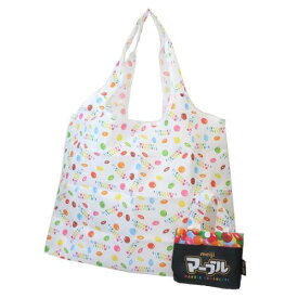エコバッグ マーブルチョコレート 折りたたみショッピングバッグ BK お菓子パッケージ ジェイズプランニング お買い物かばん メール便可 マシュマロポップ