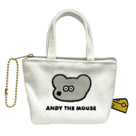 【ポイント10倍 & クーポン！】ミニポーチ ねずみのANDY ミニチュアバッグボールチェーン アンディ アイアップ 小物入れ プレゼント かわいい メール便可 マシュマロポップ
