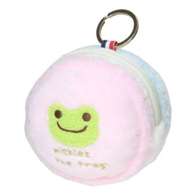 ミニポーチ かえるのピクルス マカロンミニポーチ GR ナカジマ 小物入れ マシュマロポップ