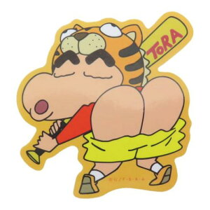 ダイカットシール クレヨンしんちゃん キャラステ キャラクターステッカー OSAKA TORA スモールプラネット ダイカットビニールステッカー デコシール 耐水性 アニメメール便可 マシュマロポ