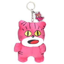 マスコット たべっ子どうぶつ ぬいぐるみKR キーホルダー ねこ アクリルパーツ ギンビス エスケイジャパン プレゼント マシュマロポップ