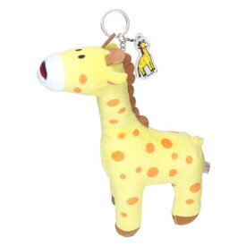 【ポイント10倍 & クーポン！】マスコット たべっ子どうぶつ ぬいぐるみKR キーホルダー きりん アクリルパーツ ギンビス エスケイジャパン プレゼント マシュマロポップ