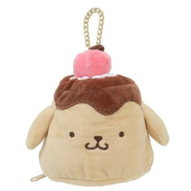 ミニポーチ ポムポムプリン ダイカットポーチ プリンアラモード サンリオ 丸眞 小物入れ マシュマロポップ