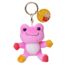 マスコット かえるのピクルス カラビナマスコット photo ナカジマ プレゼント かわいい ミニぬいぐるみ マシュマロポップ