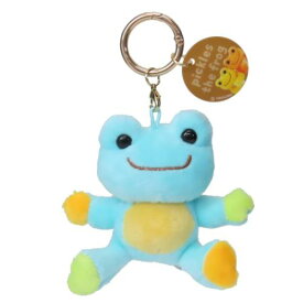 【ポイント10倍 & クーポン！】マスコット かえるのピクルス カラビナマスコット photo ナカジマ プレゼント かわいい ミニぬいぐるみ マシュマロポップ