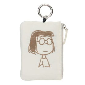 定期入れ スヌーピー パスポーチ OW ピーナッツ マリモクラフト 通勤通学 メール便可 マシュマロポップ