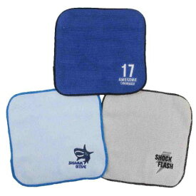 ミニタオル3Pセット 3枚組ししゅう入りミニタオル AWESOME COURAGE 新入学 カミオジャパン 新学期準備雑貨 男の子 女の子 メール便可 マシュマロポップ