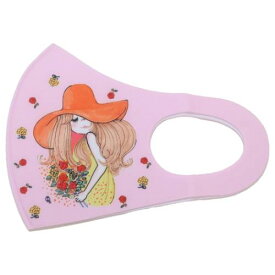 衛生用品 水森亜土 ウレタンマスク ローズ ワタナベ 女性 衛生雑貨 メール便可 マシュマロポップ