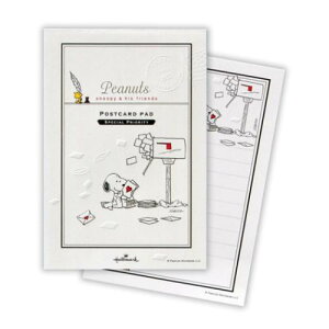 ポストカード スヌーピー ハガキ箋 SNポストと手紙2 ピーナッツ 日本ホールマーク はがき 葉書 メッセージカード メール便可 マシュマロポップ