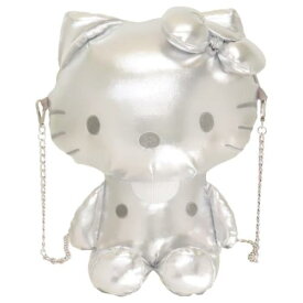 斜め掛けかばん ハローキティ メタリックボディショルダーバッグ SIL サンリオ ヤスダ通商 プレゼント 肩掛け マシュマロポップ