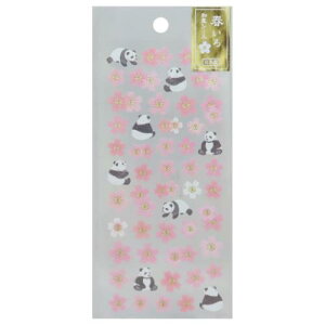 シールシート 春いろ和風シール 583h アクティブコーポレーション デコシール かわいい メール便可 マシュマロポップ