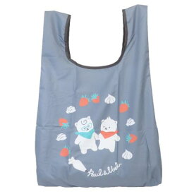 エコバッグ しろくまきょうだい マルシェバッグ 折りたたみ いちご GY ワタナベ お買い物かばん ショッピングバッグ ポケッタブル 絵本メール便可 マシュマロポップ