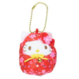 マスコット ハローキティ 桜だるま RD サンリオ ナカジマ かわいい マシュマロポップ