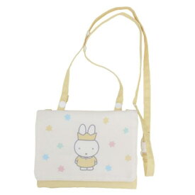 【ポイント10倍 & クーポン！】クリップポケット ミッフィー ポケットポーチ アイボリー 新入学 ディックブルーナ アートウエルド ショルダー付き ポシェットポケット 絵本メール便可 マシュマロポップ