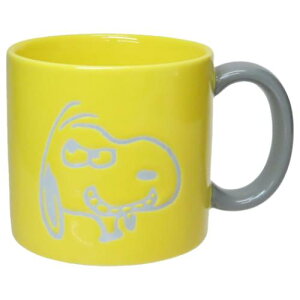 マグカップ スヌーピー カラーマグ YELLOW ピーナッツ 大西賢製販 プレゼント マシュマロポップ