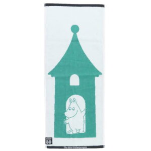 フェイスタオル ムーミン ジャガードロングタオル 80 北欧 丸眞 新生活雑貨 メール便可 マシュマロポップ