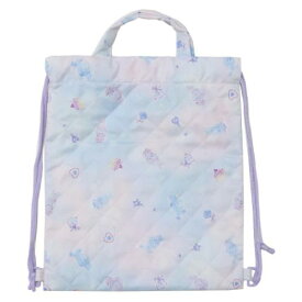 【ポイント10倍 & クーポン！】ナップサック キルトナップサック うさぎ 新入学 ニシオ 新学期準備雑貨 体操服かばん メール便可 マシュマロポップ