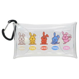 【ポイント10倍 & クーポン！】ミニポーチ ラッピー クリアマルチケースS マリモクラフト 小物入れ メール便可 マシュマロポップ