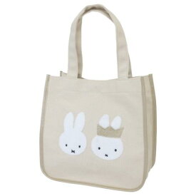 手提げかばん ミッフィー トートバッグ 70周年 Gold＆Blackシリーズ ディックブルーナ マリモクラフト サブバッグ ミニトート 絵本 マシュマロポップ